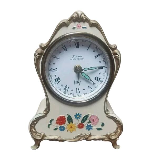 Vintage Bucherer Musical Wind-Up Alarm Clock - Picture 1 of 2